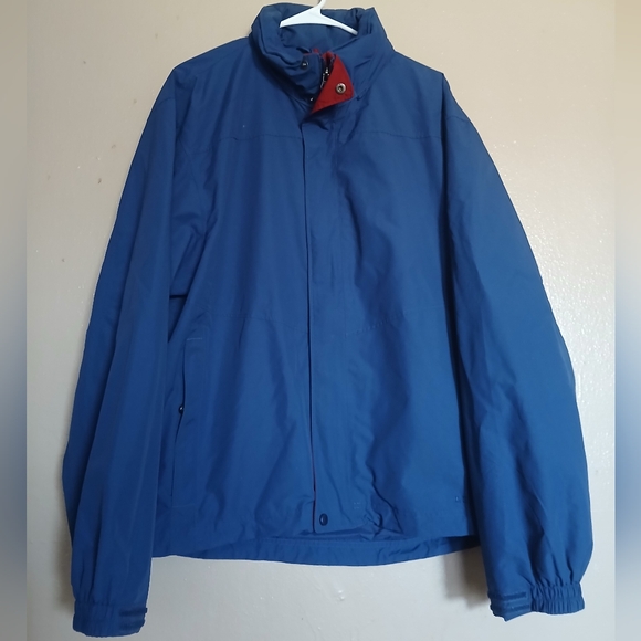 Vintage LL Bean Jacket Mens XL Zip Pocket Outdoor Barn Windbreaker Full Zip - Picture 1 of 12